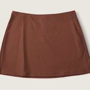 NWT PINK Victoria's Secret Brown Skirts Bikini Bottom